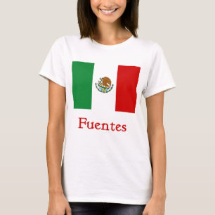 Fuentes-mexikanische Flagge T-Shirt
