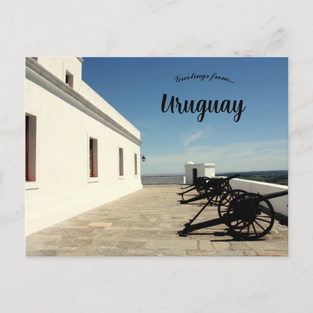 Fuerte Artigas Montevideo Uruguay Postkarte (Vorderseite)