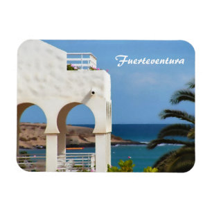 Fuerteventura Küstenreise Kunst Magnet