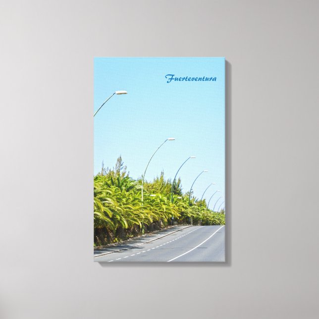 Fuerteventura Wrapped Canvas Leinwanddruck (Vorderseite)