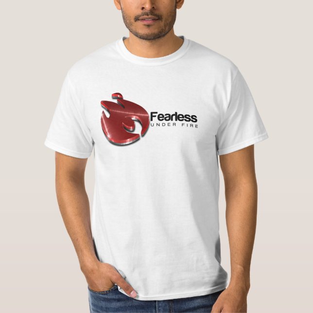 FUF Button herauf Mädchen-T - Shirt (Vorderseite)