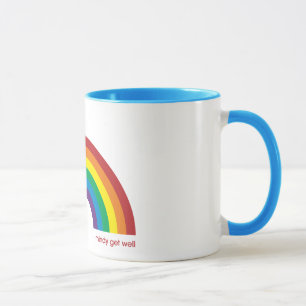 FUG Regenbogen-Vogel Tasse