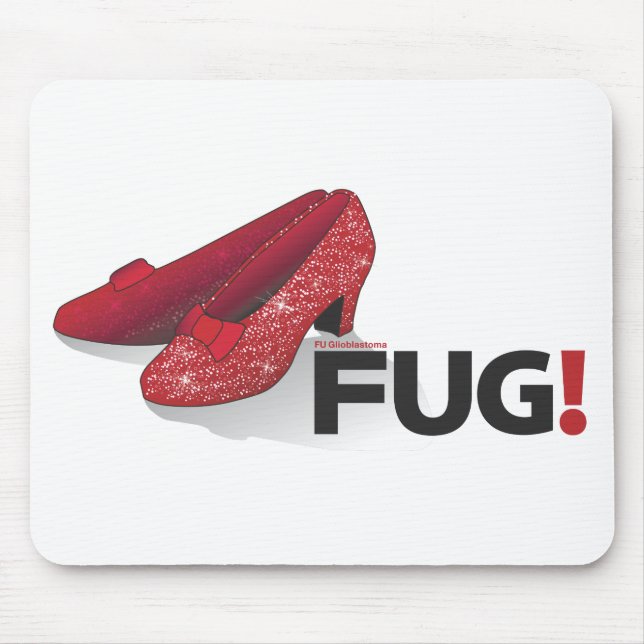 FUG Rubin-Pantoffel Mousepad (Vorne)