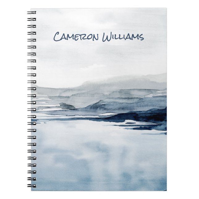 Füge Deinen Namen hinzu | Abgestürztes Horizont II Notizblock (Vorderseite)