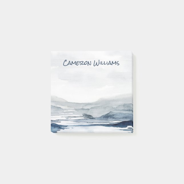 Füge Deinen Namen hinzu | Abgestürztes Horizont II Post-it Klebezettel (Vorderseite)