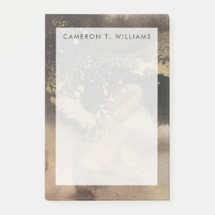 Füge Deinen Namen hinzu   Berge Jahreszeiten Post-it Klebezettel