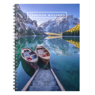 Füge Deinen Namen hinzu   Braies Lake   Dolomiten, Notizblock