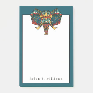 Füge Deinen Namen hinzu   Ethnisch Inspiriert Ele Post-it Klebezettel