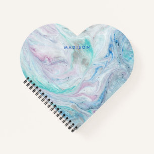 Füge Deinen Namen hinzu   Marmor I Notizbuch