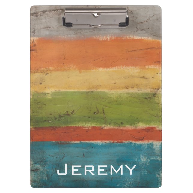 Füge Deinen Namen hinzu | Mesa Strata I Klemmbrett (Vorderseite)