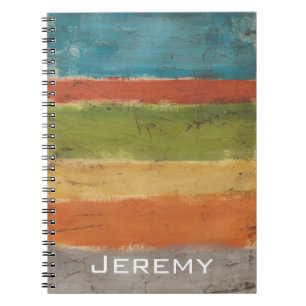 Füge Deinen Namen hinzu Mesa Strata I Notizblock