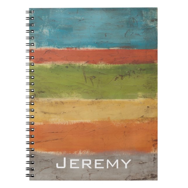 Füge Deinen Namen hinzu | Mesa Strata I Notizblock (Vorderseite)