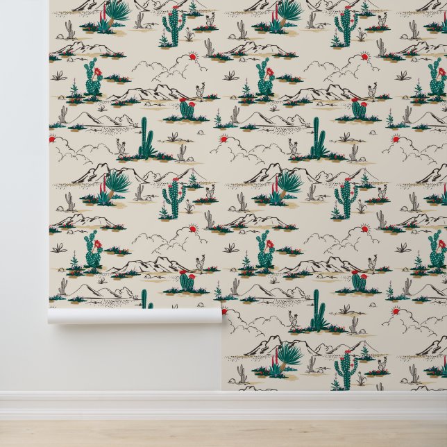 Füge Deinen Namen hinzu | Muster blühender Sukkule Tapete (Anwendung)