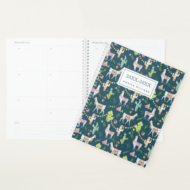 Füge Deinen Namen hinzu | Muster für die Wasserfar Planer (Anzeige)