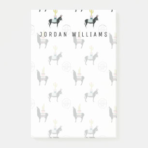 Füge Deinen Namen hinzu Taco über Liebe Post-it Klebezettel