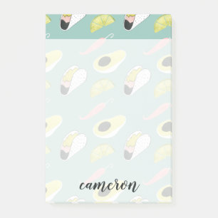 Füge Deinen Namen hinzu   Taco über Liebe   Taco E Post-it Klebezettel