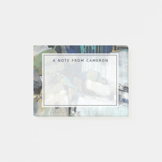 Füge Deinen Namen hinzu | Trennung Post-it Klebezettel (Vorderseite)