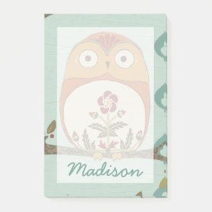 Füge Deinen Namen hinzu Waldweiden II Post-it Klebezettel