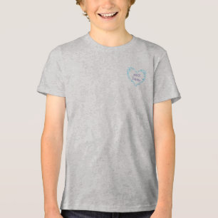 Füge DICH SELBST jenX Tunes Merch Kids hinzu Tri-Blend Shirt
