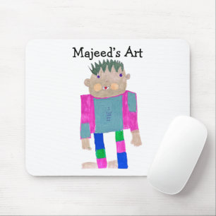 Fügen Sie das Kunstwerk Ihres Kindes hinzu Mousepad