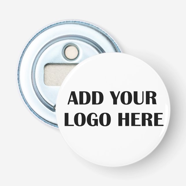 Fügen Sie dazu Ihr eigenes Firmenlogo hinzu Flaschenöffner (Vorderseite)