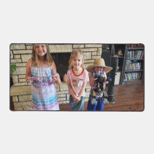 Fügen Sie dazu Ihr Lieblings-Family-Foto hinzu Schreibtischunterlage