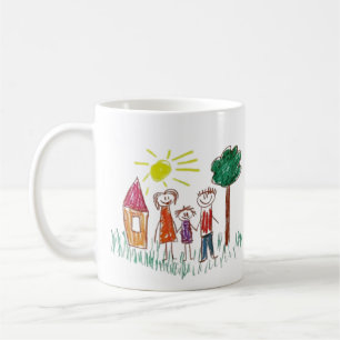 Fügen Sie dem ein Kinderwerk hinzu Kaffeetasse