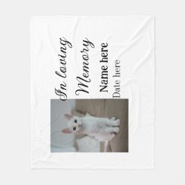 Fügen Sie dem liebenden Gedächtnistraining den Nam Fleecedecke