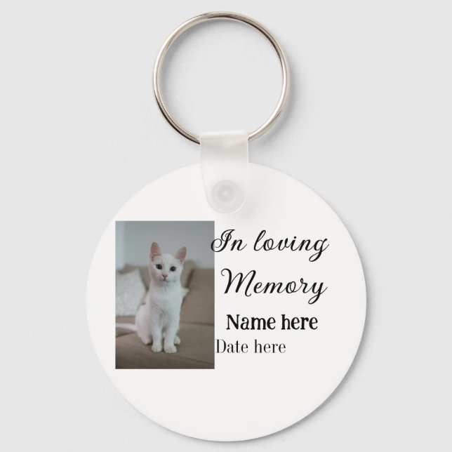 Fügen Sie dem liebenden Gedächtnistraining den Nam Schlüsselanhänger (Vorderseite)