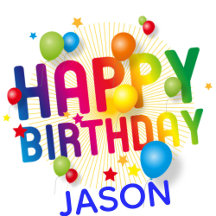 Fügen Sie den Namen farbenfrohe Balloons Boy Happy