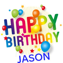 Fügen Sie den Namen farbenfrohe Balloons Boy Happy Geschenkpapier