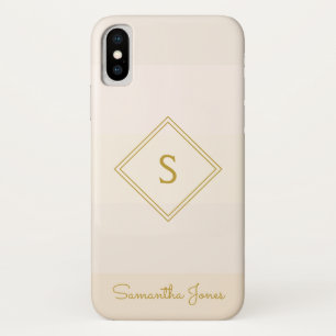 Fügen Sie den Namen Personalisiert Modern Elegante Case-Mate iPhone Hülle