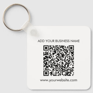 Fügen Sie den QR-Code Ihrer Website-Adresse für Ih Schlüsselanhänger