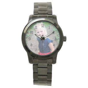 Fügen Sie die Kinderuhr, die Großelterngeschenk hi Armbanduhr