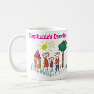 Fügen Sie die Kunstschule Ihres Niedlichen Kindes  Kaffeetasse