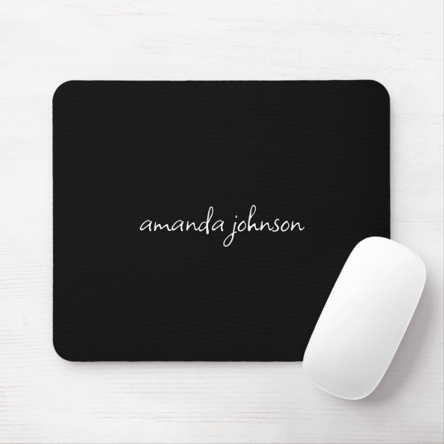 Fügen Sie die Minimal-Monogramm für Ihren vollstän Mousepad (Mit Mouse)