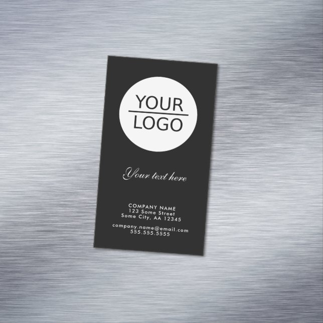 Fügen Sie die Werbeaktion für benutzerdefinierte L Magnetische Visitenkarte (Beispiel)