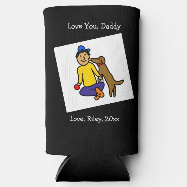 Fügen Sie diesem Artikel das Kunstwerk Ihres Kinde Selters Dosenkühler (Vorderseite)