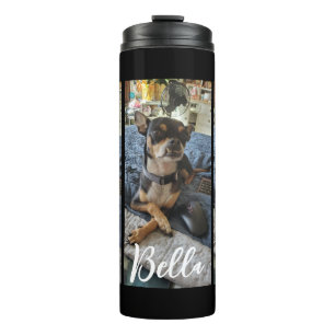 Fügen Sie diesem Foto Ihren Namen hinzu Thermosbecher