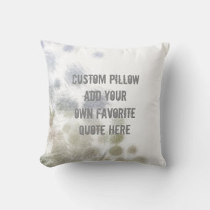 fügen Sie ein Anführungskissen für benutzerdefinie Kissen