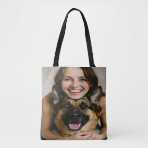 Fügen Sie ein Foto eines deutschen Schäferhundes h