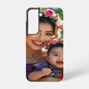 Fügen Sie ein schönes Babyfoto hinzu und personali Samsung Galaxy Hülle