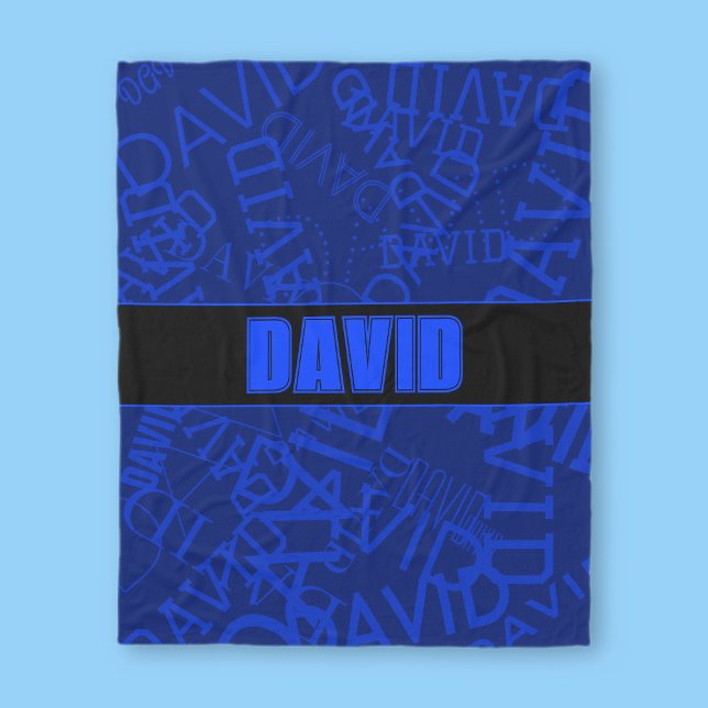 Fügen Sie einen beliebigen Namen, Namenssammlung I Fleecedecke (Von Creator hochgeladen)