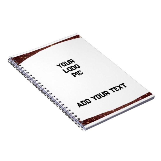 Fügen Sie einfach Ihren Foto Text Glitzer Funkeln  Notizblock (Rechte Seite)