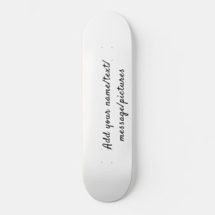 Fügen Sie einfach Ihren Namenstext Foto Kaffee anp Skateboard