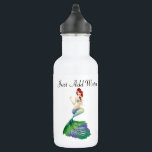 Fügen Sie einfach Wasser Hübsche Mermaid Wasserfla Edelstahlflasche<br><div class="desc">Dieses Design wurde mithilfe von digitaler Kunst erstellt und kann in dem Bereich personalisiert sein, der zur Verfügung gestellt wird, oder indem Sie den Klick wählen, um weitere Optionen anzupassen und den Namen, die Initialen oder die Wörter zu ändern. Sie können auch die Textfarbe und den Textstil ändern oder den...</div>