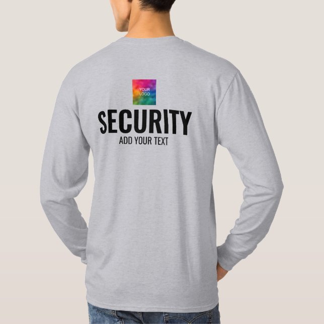 Fügen Sie Firmenlogo Text hier hinzu Mens Moderne  T-Shirt (Rückseite)