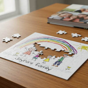 Fügen Sie hier die Kunstwerke Ihrer Kinder ein Spa Puzzle