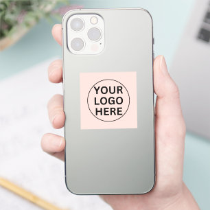 Fügen Sie hier Ihr Logo hinzu, um die Werbung in R Aufkleber