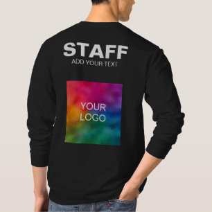 Fügen Sie hier Ihren Logo-Text hinzu, Mens Long Sl T-Shirt